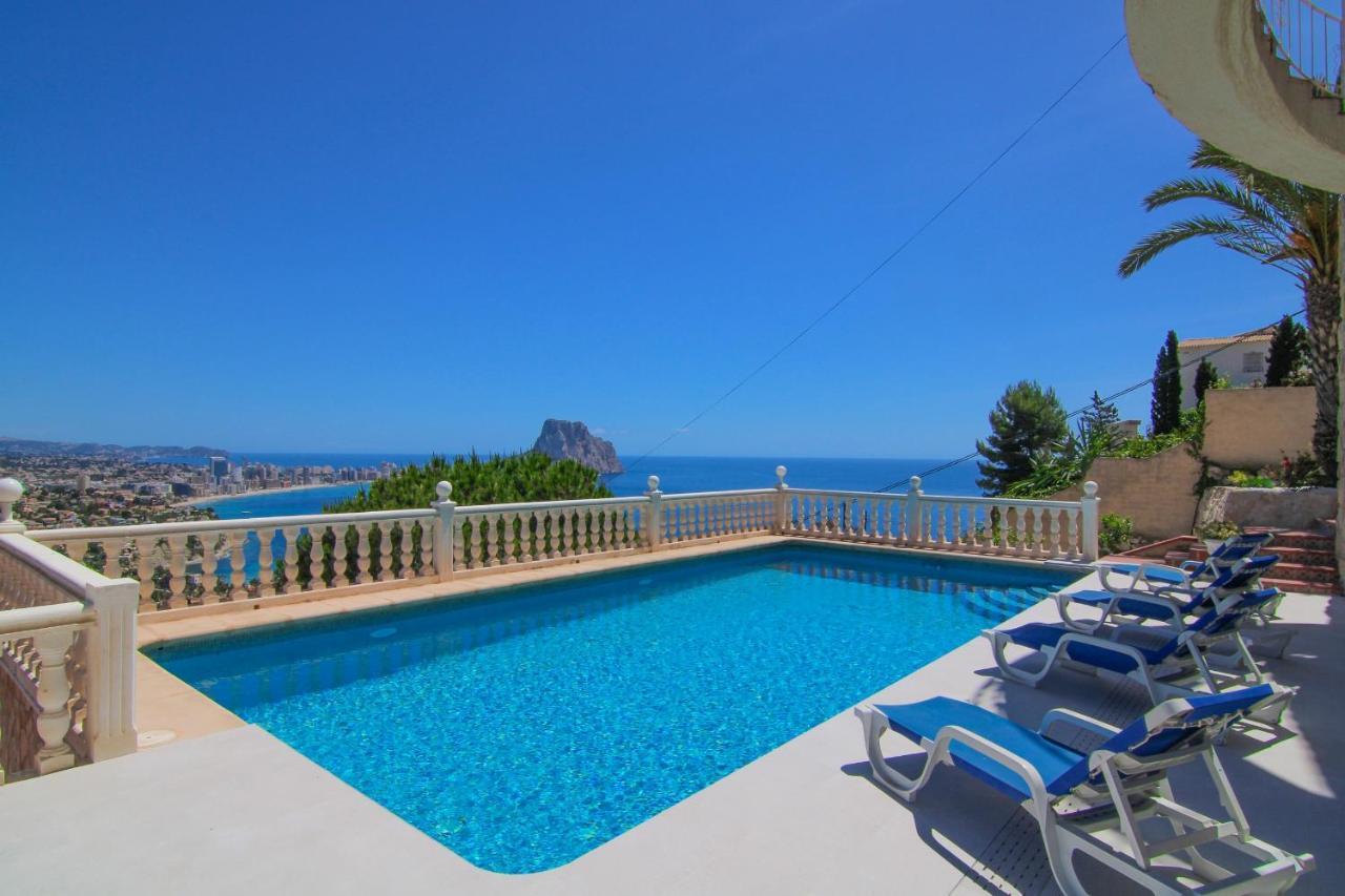 קלפה Villa Con Piscina Y Vistas Al Mar - Mar 27 H מראה חיצוני תמונה