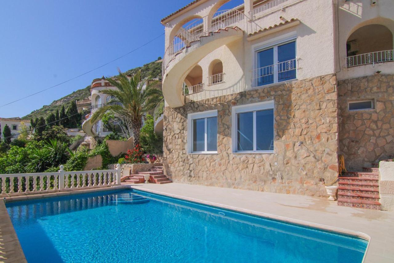 קלפה Villa Con Piscina Y Vistas Al Mar - Mar 27 H מראה חיצוני תמונה