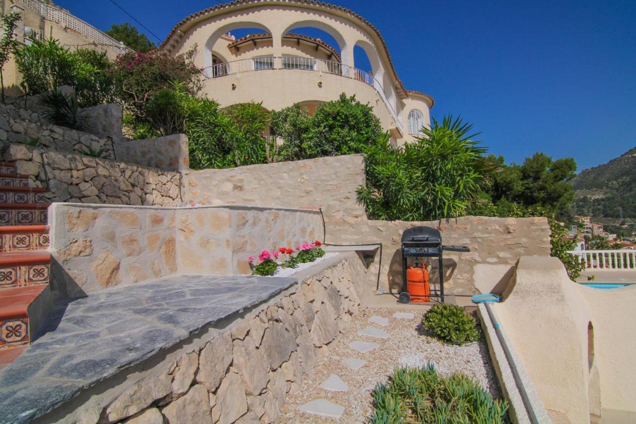 קלפה Villa Con Piscina Y Vistas Al Mar - Mar 27 H מראה חיצוני תמונה